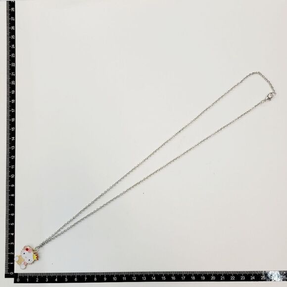 Brand New Hello Kitty Bear Silver Necklace - Picture 4 of 5